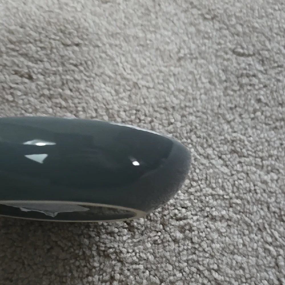 Elegant Gray Ceramic Soap Dish / Holder